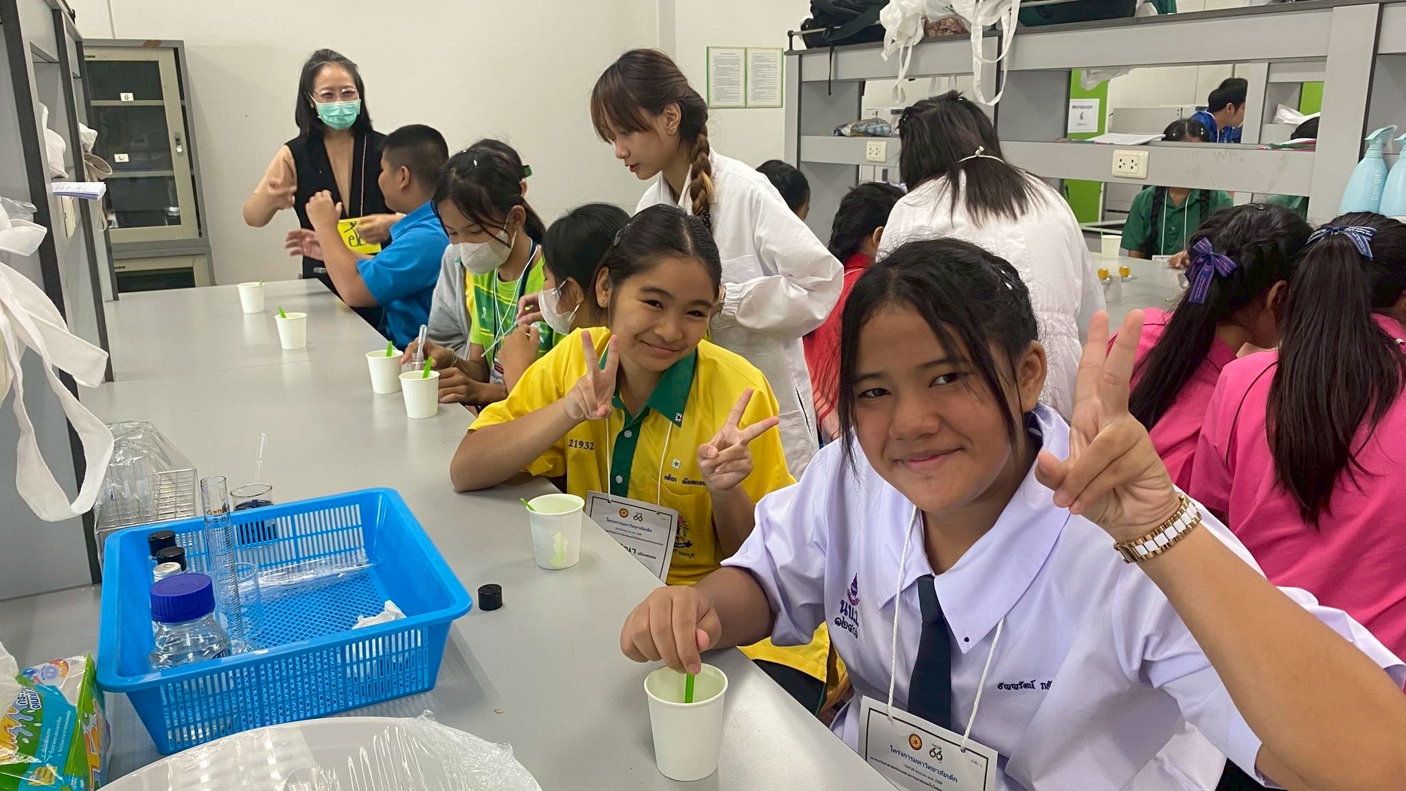 คณะวิทยาศาสตร์ประยุกต์ มจพ. จัดกิจกรรม “pH กับสบู่มหัศจรรย์” จุดประกายแรงบันดาลใจวิทยาศาสตร์ในโครงการมหาวิทยาลัยเด็ก